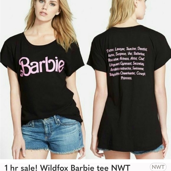NWT Wildfox Barbie tee size XS RARE - Picture 6 of 7